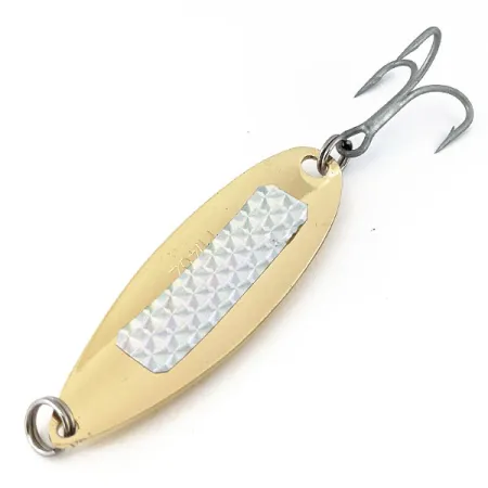 Vintage Johnson Sprite, 1 1/4oz Gold fishing spoon #13648