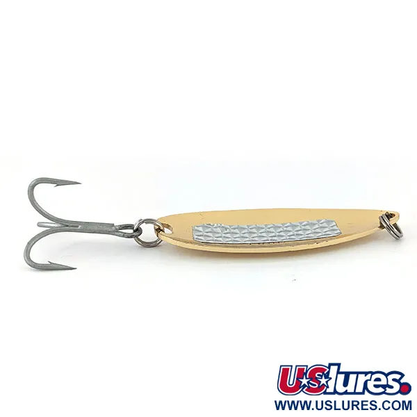 Vintage Johnson Sprite, 1 1/4oz Gold fishing spoon #13648