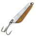Vintage   Luhr Jensen Limpet Jig Lure, 3/5oz Gold / Silver fishing spoon #13653