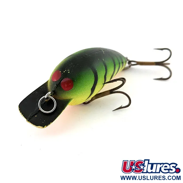 Vintage   ​Norman Little N , 1/4oz Fire Tiger fishing lure #13654