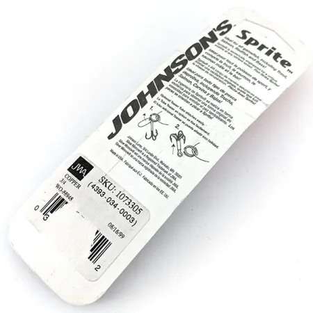 Luhr Jensen Spirit Spoon, 3/4oz Copper fishing spoon #13657