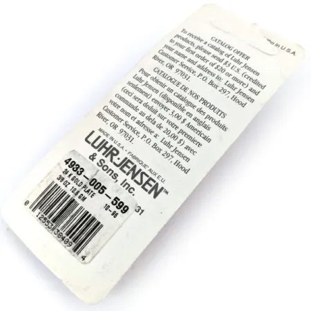 Tony Accetta Tony's Spoon, 2/5oz Copper fishing spoon #13659