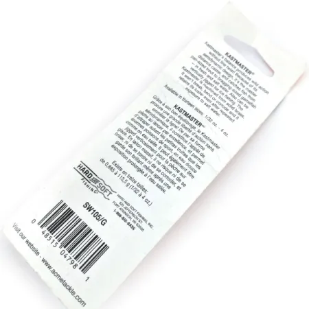 Acme Kastmaster, 1/8oz Gold fishing spoon #13662