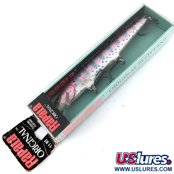 Rapala Original Floater F11, 3/16oz RT (Rainbow Trout) fishing lure #13664