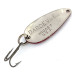 Vintage  Eppinger Dardevle Midget, 3/16oz Red / White / Nickel fishing spoon #13680