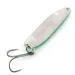 Vintage  Eppinger Dardevle Cop-E-Cat 7400 Glow, 1/2oz White / Green / Nickel Glow in Dark Phosphorescent fishing spoon #13701