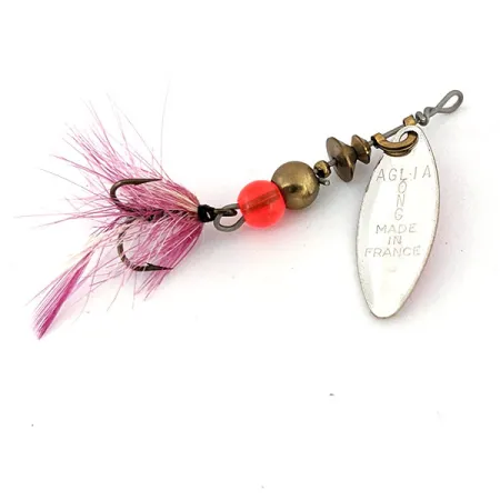 Vintage Mepps Aglia Long 0 Dressed Lightning, 3/32oz spinning lure #13706