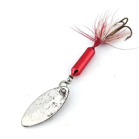Vintage Yakima Bait ​Worden’s Original Rooster Tail, 3/32oz Silver / Red spinning lure #13710