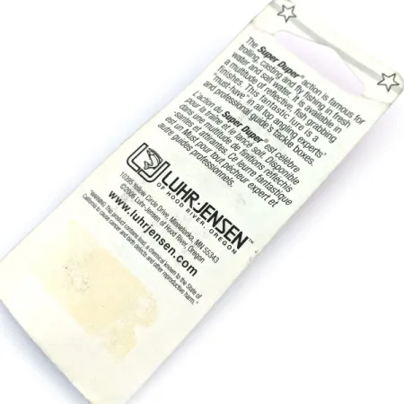 Luhr Jensen Super-Duper 503, 1/8oz fishing spoon #13720