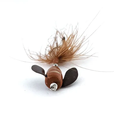 Vintage Yakima Bait Spin-n-Glo, 1/64oz Brown spinning lure #13723