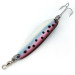 Vintage  Luhr Jensen Krocodile #3, 1/3oz Rainbow Trout / Nickel fishing spoon #13728