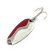 Vintage  Acme Kamlooper Junior​, 1/4oz Red / White / Nickel fishing spoon #13748