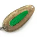 Vintage   Blue Fox Pixee, 3/4oz Bronze (Brass) / Green fishing spoon #13763
