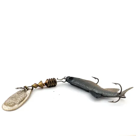 Vintage Vintage Mepps Comet Mino 2 (1970s), 3/16oz Silver spinning lure #13775