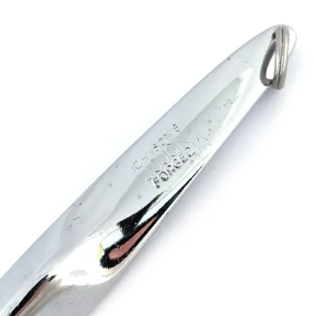 Vintage ​Johnson Lujon Jig Lure, 2 1/2oz Silver fishing spoon #13779