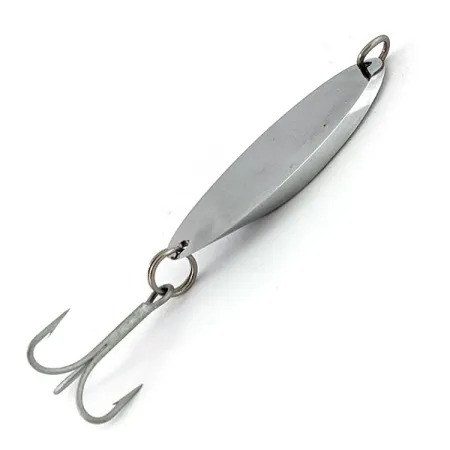 Vintage Weber Mr Champ, 1 1/3oz Nickel fishing spoon #13786