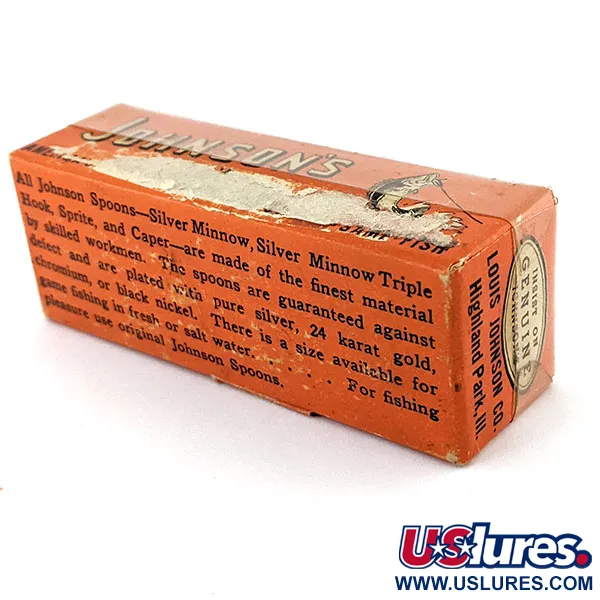 Weedless Johnson Silver Minnow 