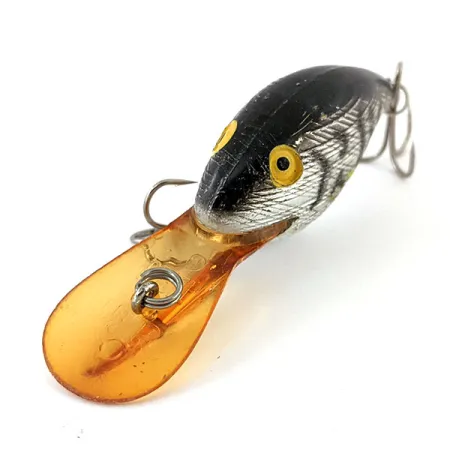 Vintage Rebel Deep Wee R, 1/3oz Silver fishing lure #13788