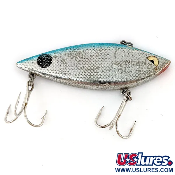Vintage   Cotton Cordell TH Spot, 1/2oz Silver / Light Blue fishing lure #13789