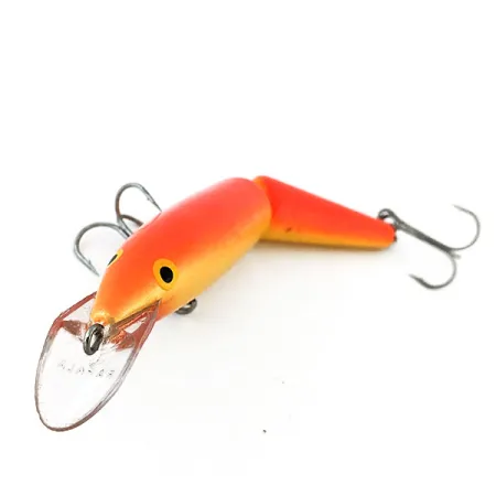 Vintage Rapala Floating Magnum , 3/5oz Orange fishing lure #13795