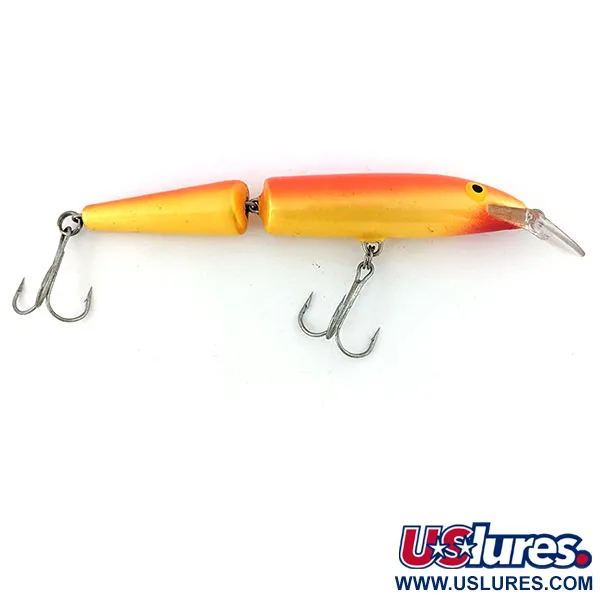 Vintage Rapala Floating Magnum , 3/5oz Orange fishing lure #13795
