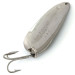 Vintage  Eppinger Dardevle Rok't Devlet, 1 1/4oz Nickel / Black / White fishing spoon #13797