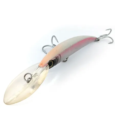 Vintage FishHouse USA ​FishHouse Crystal Minnow Deep Diver, 1oz Pink Rainbow fishing lure #13822