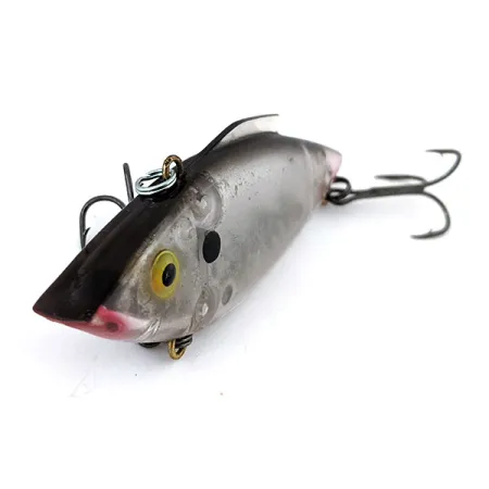 Vintage Bill Lewis Rat-L-Trap, 3/4oz Semi-Transparent Gray fishing lure #13824