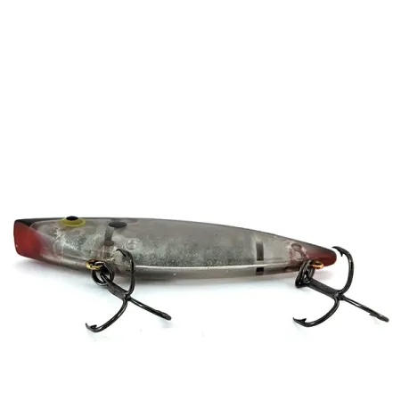 Vintage Bill Lewis Rat-L-Trap, 3/4oz Semi-Transparent Gray fishing lure #13824