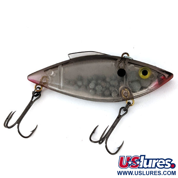 Vintage   Bill Lewis Rat-L-Trap, 3/4oz Semi-Transparent Gray fishing lure #13824