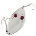 Vintage  Eppinger Red Eye Wiggler , 1oz Nickel / Red Eyes fishing spoon #13834