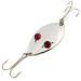 Vintage  Eppinger Red Eye Wiggler , 1oz Nickel / Red Eyes fishing spoon #13834