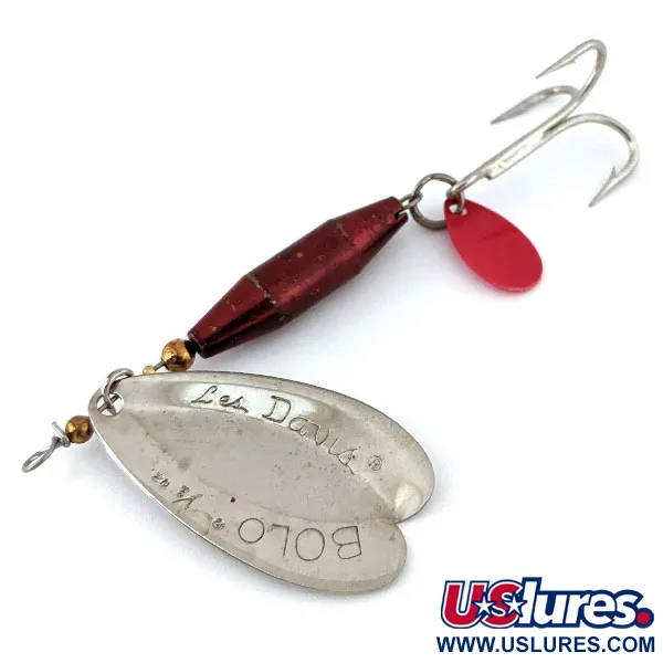 Vintage  Luhr Jensen Les Davis Bolo , 1/2oz  spinning lure #13837