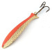 Vintage   ​Acme Flash-King Wobbler , 3/16oz Gold / Orange fishing spoon #13852
