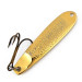 Vintage   Hopkins Shorty 45 Jig Lure, 1/2oz Hammered Gold fishing spoon #13864