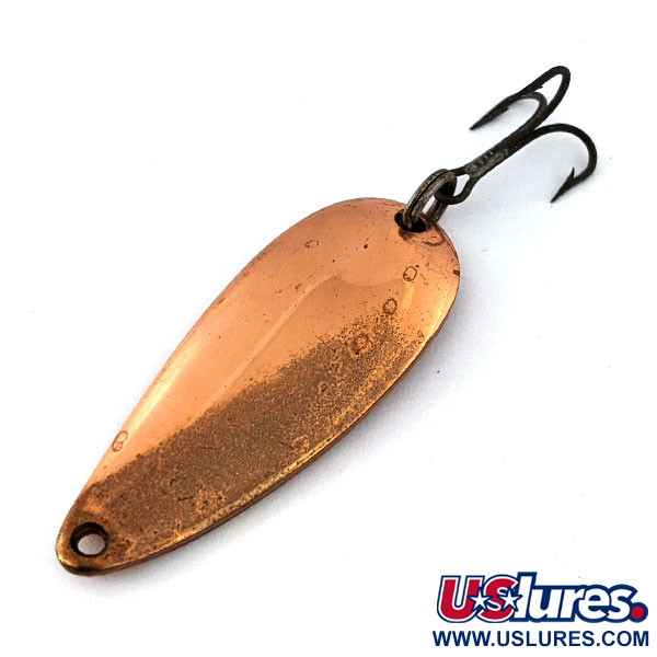 Vintage  Eppinger Dardevle Spinnie, 1/3oz Copper fishing spoon #13887
