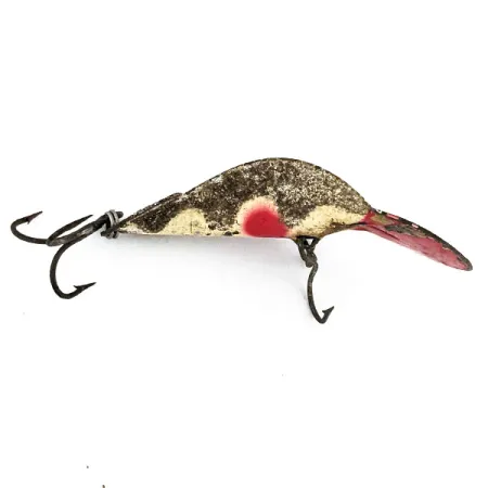 Vintage Buck Perry spoonplug, 1/3oz Brass fishing spoon #13900