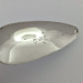 Vintage   Worth Chippewa Steel Spoon , 1/2oz Black / White / Nickel fishing spoon #13904