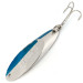 Vintage  Acme Kastmaster, 1oz Nickel / Blue fishing spoon #13923