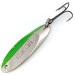 Vintage  Acme Kastmaster UV, 3/8oz Nickel / Green fishing spoon #15901
