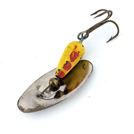 Vintage Panther Martin 6, 3/16oz Nickel / Yellow spinning lure #13930