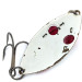 Vintage  Eppinger Red Eye Wiggler , 1oz White / Red fishing spoon #13931