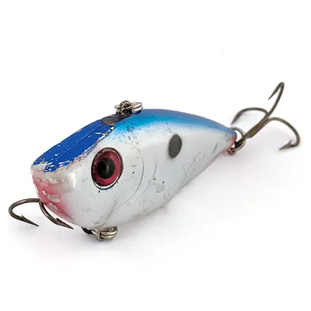 Vintage Strike King Red Eye Shad , 1/2oz Silver / Red Eyes fishing lure #13942