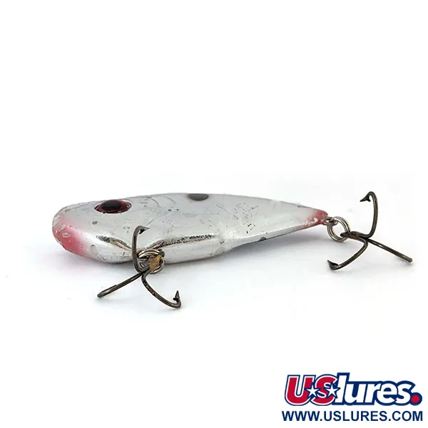Vintage Strike King Red Eye Shad , 1/2oz Silver / Red Eyes fishing lure #13942