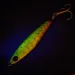 Vintage   Luhr Jensen Nordic #60 Jig Lure UV, 2oz Fire Tiger fishing spoon #13958