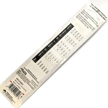 Bomber Magnum Long A BSW17A, 1 1/2oz Silver / Schart (Silver / Chartreuse) fishing lure #13960