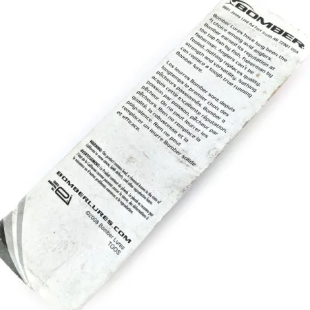 Bomber Bait Bonanza UV, 1oz Black / Chartreuse fishing lure #13962