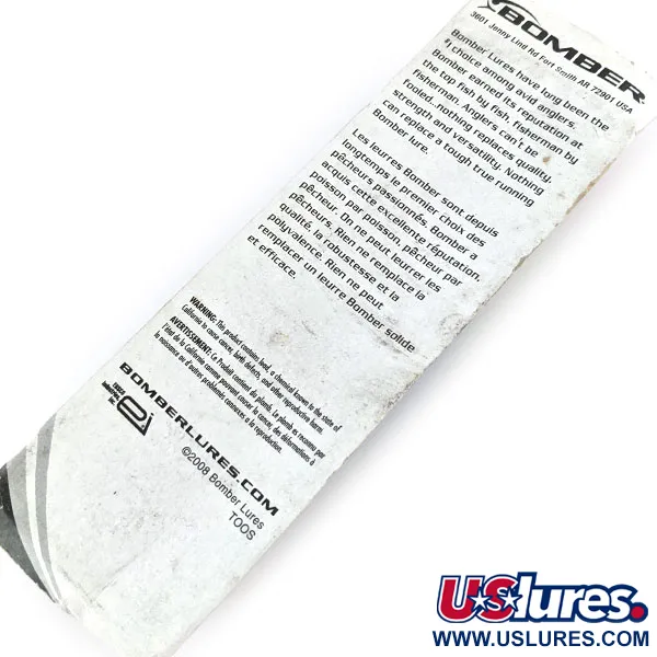   Bomber Bait Bonanza UV, 1oz Black / Chartreuse fishing lure #13962