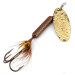 Vintage  Yakima Bait Worden’s Original Rooster Tail , 1/4oz Brown / Gold spinning lure #13966