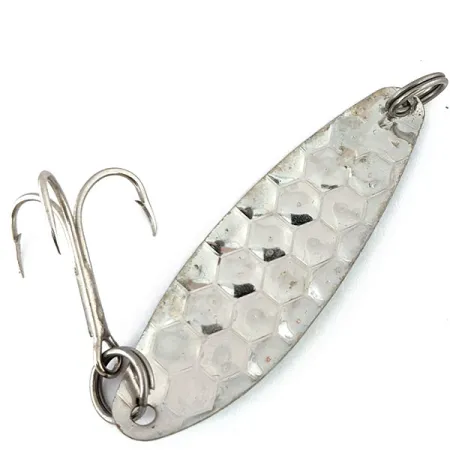 Vintage Renosky Lures Renosky Honeycomb Series, 1/4oz Silver / Purple fishing spoon #13983